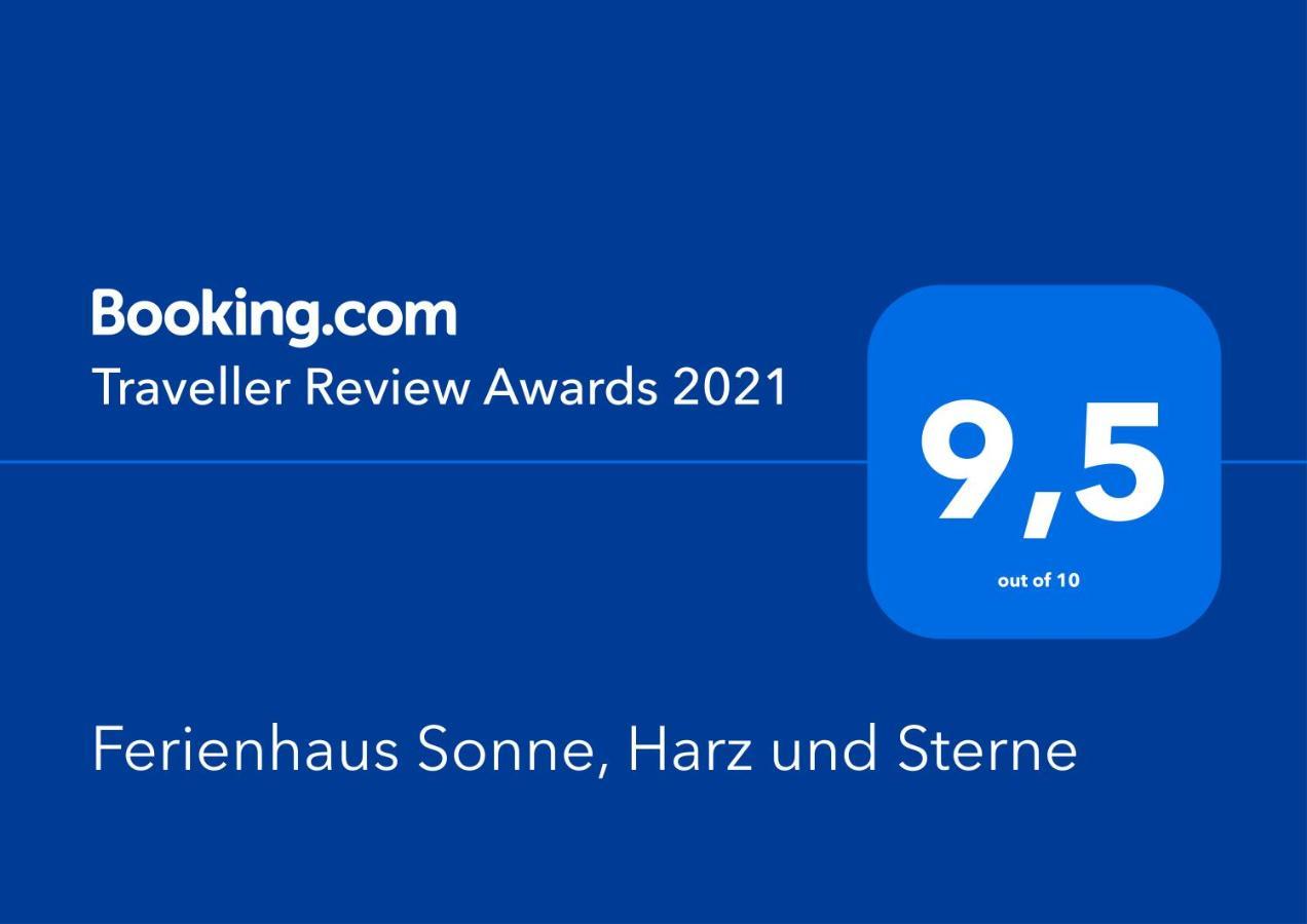 Ferienhaus Sonne, Harz Und Sterne Hohegeiß Buitenkant foto